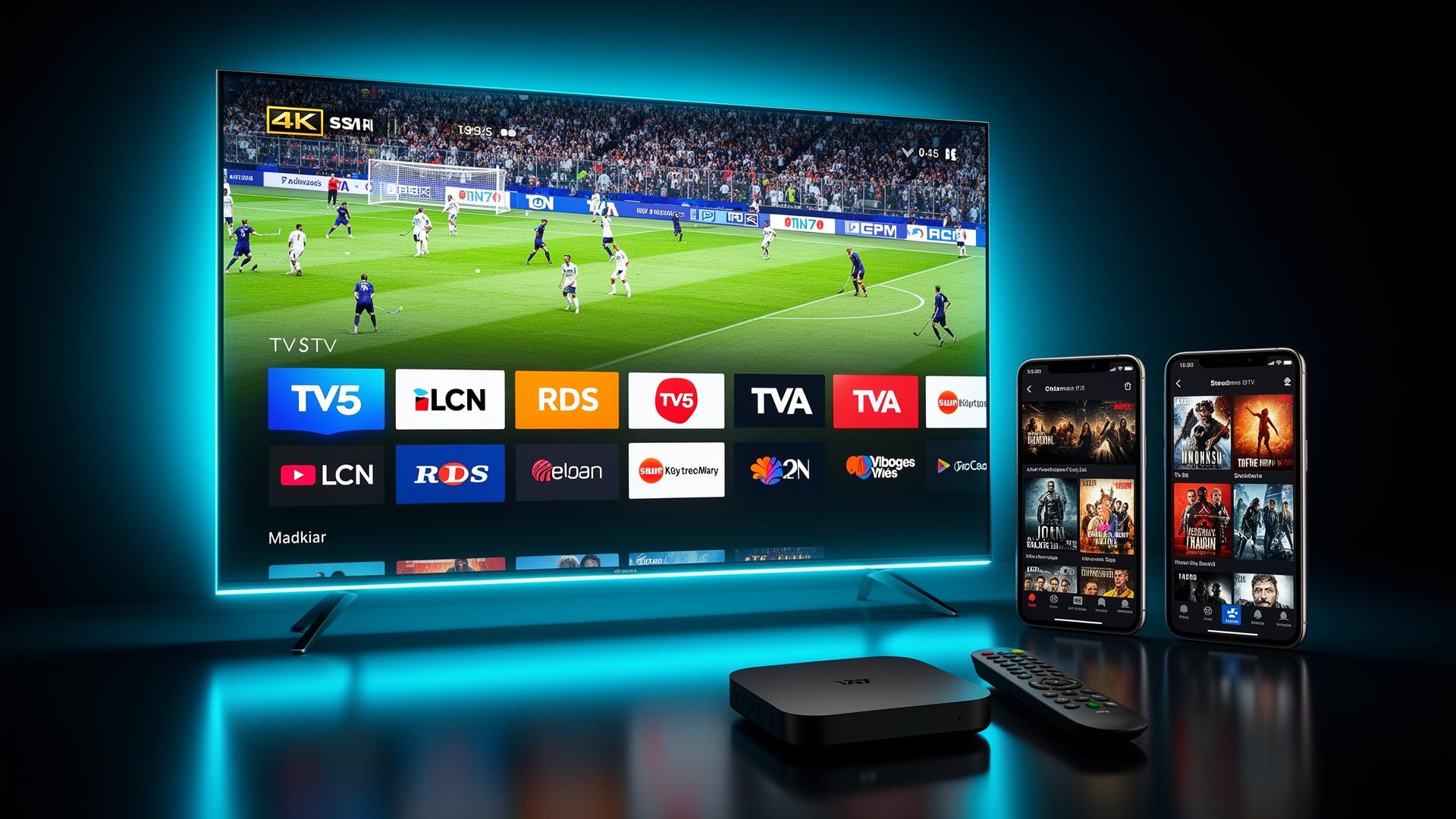 SolutionTVPro — IPTV 4K sur TV, mobile et boîtier